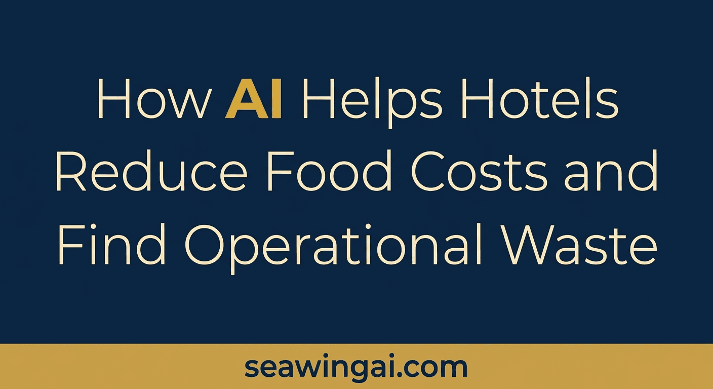 How AI Helps Hotels Reduce Food Costs and Find Operational Waste